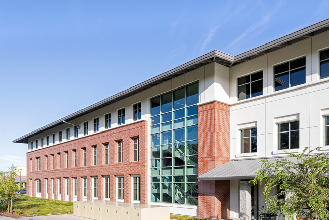 Exterior of Oracle building 